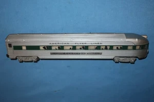 American Flyer #963 Green Stripe observation Passenger Car - Picture 1 of 7