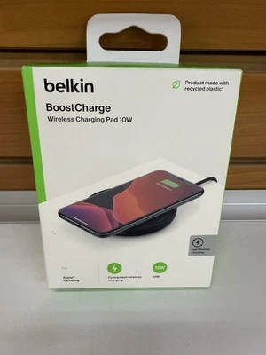 Belkin BoostCharge - Wireless Charging Pad - 10W - New & Sealed - Image 1 of 4