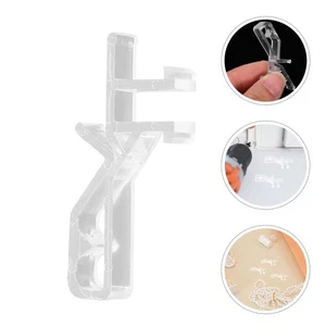 12 Pezzi Clip per Bordo Cieco Clip Verticali Valvola di Ricambio per Tende - Foto 1 di 12