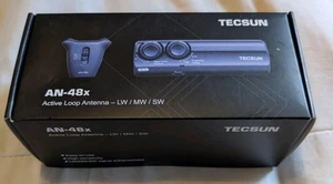Antenne radio ondes courtes Tecsun AN-48x Active Loop AM longue neuve - Photo 1/8