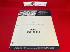 Sea King Montgomery Ward 5 HP VWB-19072 Outboard Parts Catalog OB 622 - Picture 1 of 3