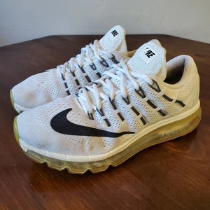 Nike Air Max 2016 Summit Blanco Negro Zapatos para Correr 806772-100 Mujer Talla 8 - Imagen 1 de 13