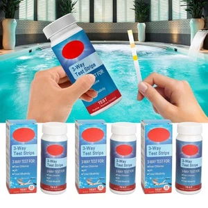 150pz Striscia Reattiva 3 in 1 Ph Alta Precisione Qualità Acqua Salivare Alcalinità GFL - Foto 1 di 24