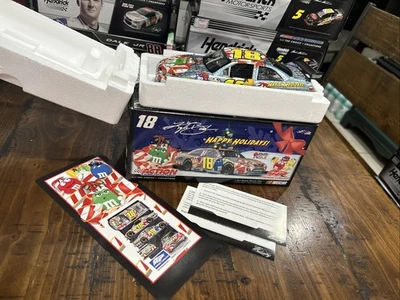 KYLE BUSCH 2009 M&Ms Sam Bass Holiday# 18 CAMRY ACTION Liquid Color 439/700 - Image 1 of 4