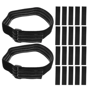 Damen Stiefel mit rutschfesten Riemen Miss Man Anti-Drop Schuh verstellbar Gummizug - Bild 1 von 12