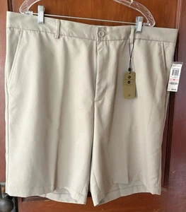 New With Tags Greg Norman For Tasso Elba Size 40 Men’s Khaki Shorts - Picture 1 of 17