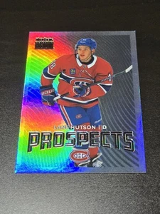 2024-25 Metal Universe Lane Hutson PREMIUM PROSPECTS Montreal Canadiens NHL - Picture 1 of 1