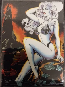 Lady Death Chromium 1994 Trading Card #79 - For Love Of Death - Picture 1 of 2