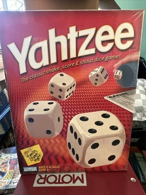 Yahtzee 家庭棋盘游戏豪华全新原厂封装 Parker Bros 孩之宝 8+ — 第 1/2 张图片
