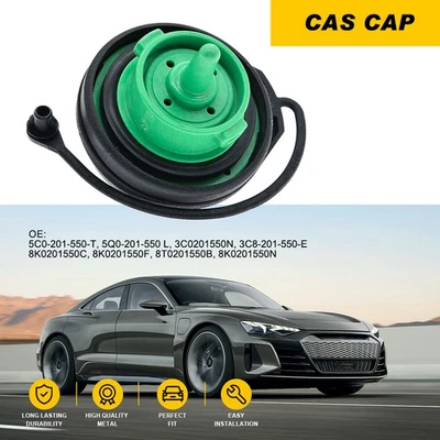 5Q0201550L Fuel Gas Cap for 2008-2017 Audi S4 S5 S8 SQ5 RS5 / 2015-2020 VW GTI Foto 1 de 4