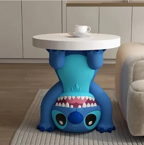 Stylischer Stitch Couchtisch, dekorativer Tisch für Wohnzimmer, Schlafzimmer, Be - Bild 1 von 2