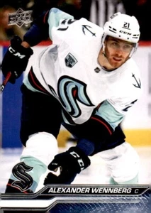 2023-24 Upper Deck Hockey #620 Alexander Wennberg Seattle Kraken Ext Series - Picture 1 of 2