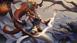 League of Legends unstable anomaly drawing women soraka playmat gaming mat - Picture 1 of 1