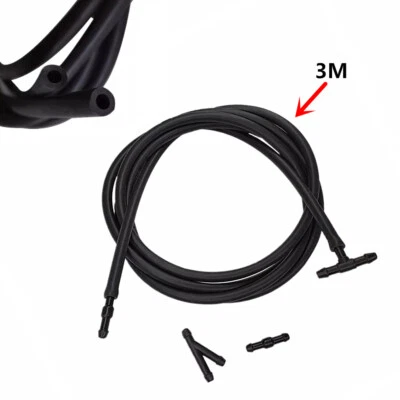 9.8ft Windshield Wiper Washer Pipe w/ Hose Connectors T Y For Nozzle Pump Rubber Foto 1 de 4