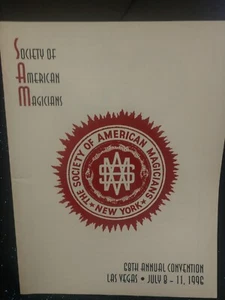 SAM 68th Annual Convention 1996 Las Vegas Souvenir Program  - Picture 1 of 1