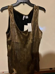 Sami + Jo Tanktop gold und schwarz mehrere Größen verfügbar - Bild 1 von 6