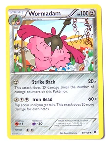 Wormadam 59/124 (NM, Pokémonkarte, Schicksale kollidieren, 2016, Metall, ungewöhnlich) - Bild 1 von 2