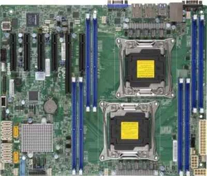 Supermicro X10DRL-i Motherboard Intel C612 Chipset Dual Xeon LGA2011-3 DDR4 ATX - Afbeelding 1 van 5