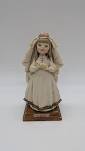 Giuseppe Armani Communion Girl Figurine Statue 1982 Florence Italy Vintage - Picture 1 of 14