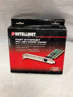Intellinet Fast Ethernet PCI Network Card 509510 - Image 1 of 4