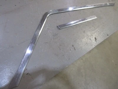 1961 Mercury Meteor 600 2 puertas sedán molduras de ventana exterior de cuarto DF Foto 1 de 4