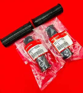 HONDA OEM HANDLEBAR GRIPS Z50 Z50A Z50M QA50 CT70 CT70H CF50 ST70 GENUINE PARTS - Picture 1 of 2