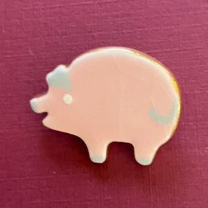 Pin - Handmade Pig Ceramic - Picture 1 of 3