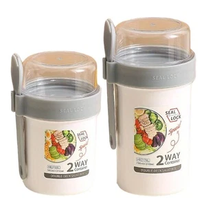 Müslibecher To Go Joghurtbecher Lunchbox Müsli Becher Yoghurt - Bild 1 von 3