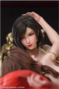 Final Fantasy FF7 Tifa & Aerith 1/4 Figure Resin Statue Deluxe Edition Pre-order - Picture 1 of 3