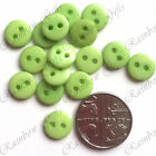 9mm SEWING BUTTONS 2mm THICK 2 HOLE DOLL MAKING BUTTONS CARD SCRAPBOOKING 