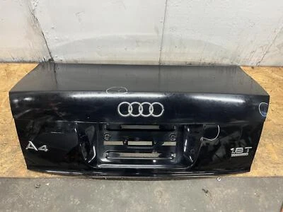 AUDI A4 1.8T 2003-2004 maletero trasero tapa puerta levadiza Sdn negro OEM Foto 1 de 4