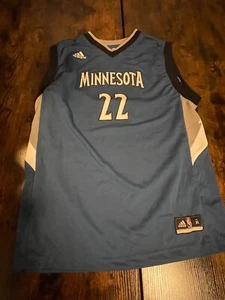 Minnesota Timberwolves #22 Kids Youth XL Andrew Wiggins Adidas Swingman Jersey - Picture 1 of 4