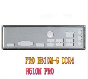 OEM IO I/O Shield do płyty głównej MSI H510M PRO / PRO H610M-G DDR4 - Zdjęcie 1 z 4
