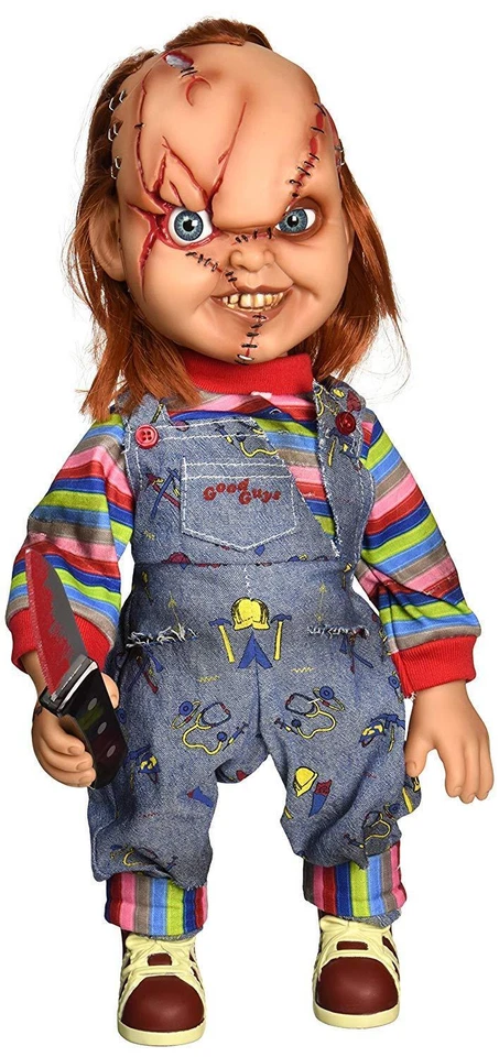 Mezco Toys Action Figura Chucky Bambola Assassina Parlante 38 Cm - Immagine 1 di 1