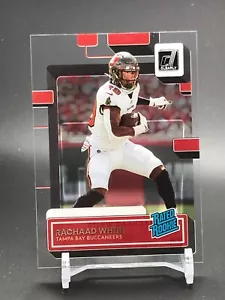 2022 Panini Donruss Novato Claramente Clasificado #93 RACHAAD BLANCO Tampa Bay RC - Imagen 1 de 2