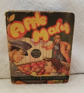 Apple Mary & Dennie’s Lucky Apples (Big) Better Little Book • 1939 - Picture 1 of 4