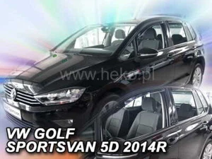 Para VW GOLF SPORTSVAN 2014 -> deflectores de viento 5 puertas 4 piezas HEKO 31198 - Imagen 1 de 4