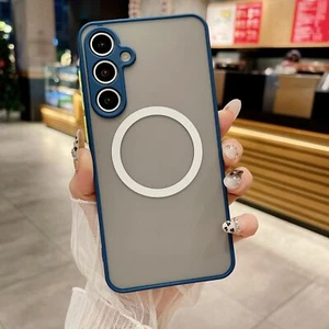 Für Samsung Galaxy S21FE S23+ S24 S25 Ultra PC+TPU Magnet Hülle Stoßfest Slim - Bild 1 von 13