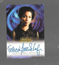 Star Trek DS9 Felecia Bell schafer autograph card