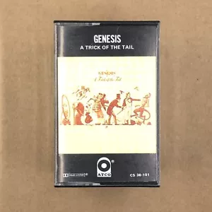 GENESIS Cassette Tape 70s Rock Prog A TRICK OF THE TAIL PHIL COLLINS - Picture 1 of 6