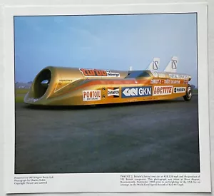 Thrust 2 Land Speed Record Breaker at Hurn Airport UK in September 1982 - Picture 1 of 1