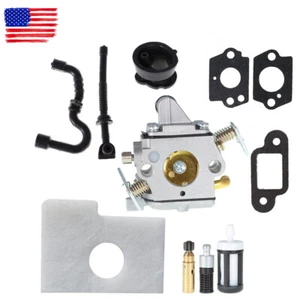 Kit de ajuste de filtro de aire carburador para motosierra Stihl MS170 MS180 MS180C 017 018 - Imagen 1 de 9