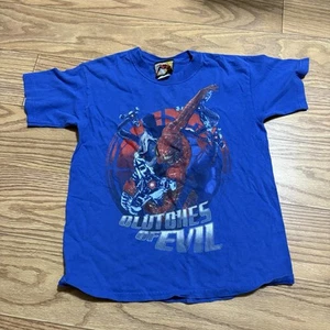 Y2K 2000s Spiderman 2 2004 Shirt Youth Medium 8 - Picture 1 of 6