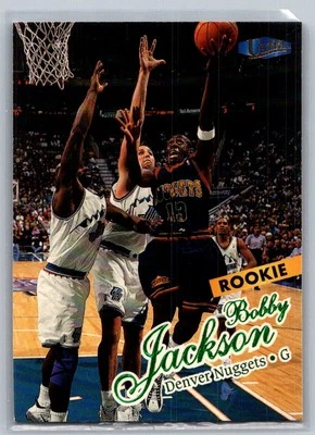 Bobby Jackson 189 1997-98 Ultra Denver Nuggets Card - Image 1 of 2