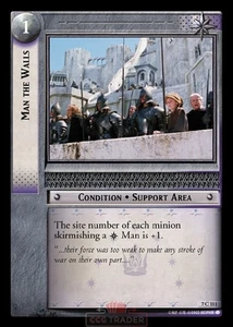 LOTR TCG 7C111 Man the Walls Return of the King - Picture 1 of 1