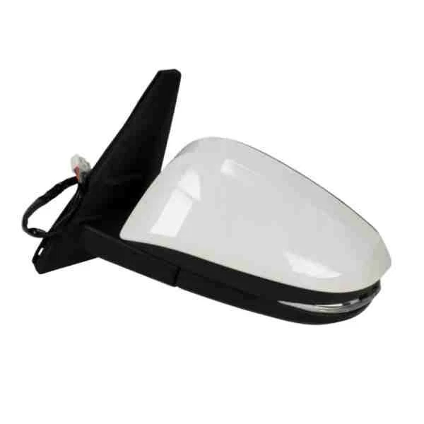 LH Side Mirror For Toyota 4RUNNER 2014-2023 White Pearl Signal Puddle Light 9Pin Foto 1 de 4