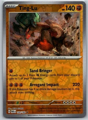 Ting-Lu 109/182 Reverse Holo SV04: Paradox Rift NM - Image 1 of 2