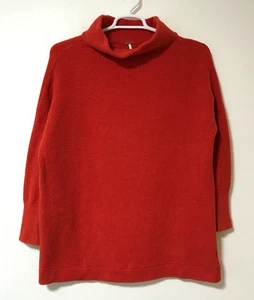 Free People Ottoman Slouchy Tunic Size Small Oversized Shapeless Relaxed Thick - Picture 1 of 11