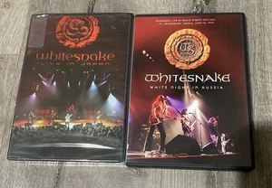 Whitesnake: Live In Japan & White Night In Russia 2 DVD Lot - Picture 1 of 5