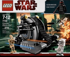 LEGO Star Wars: Corporate Alliance Tank Droid (7748)